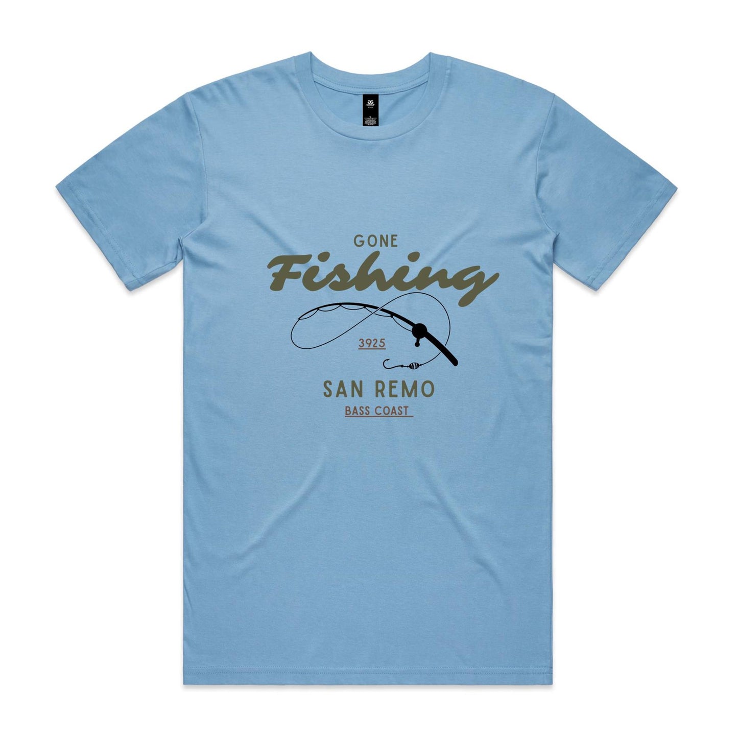 Men's Classic Tee - Gone Fishing San Remo
