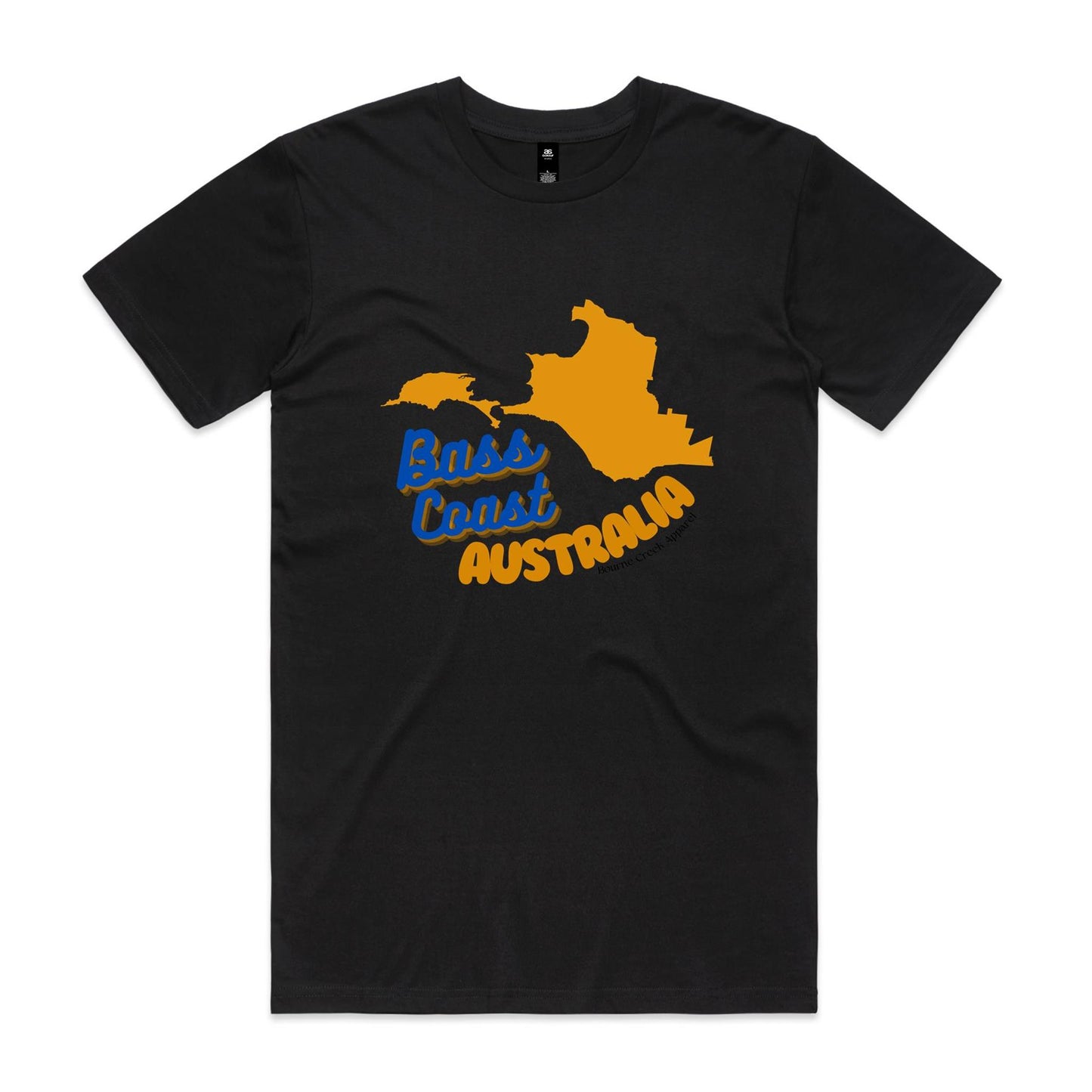 Men's Classic Tee - Bass Coast Map