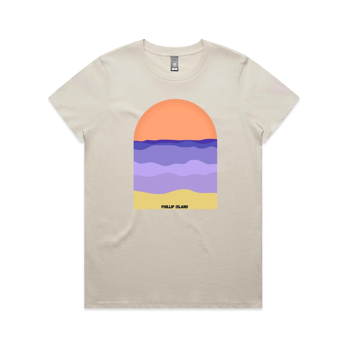 Women's Classic Tee - Phillip Island Sunset