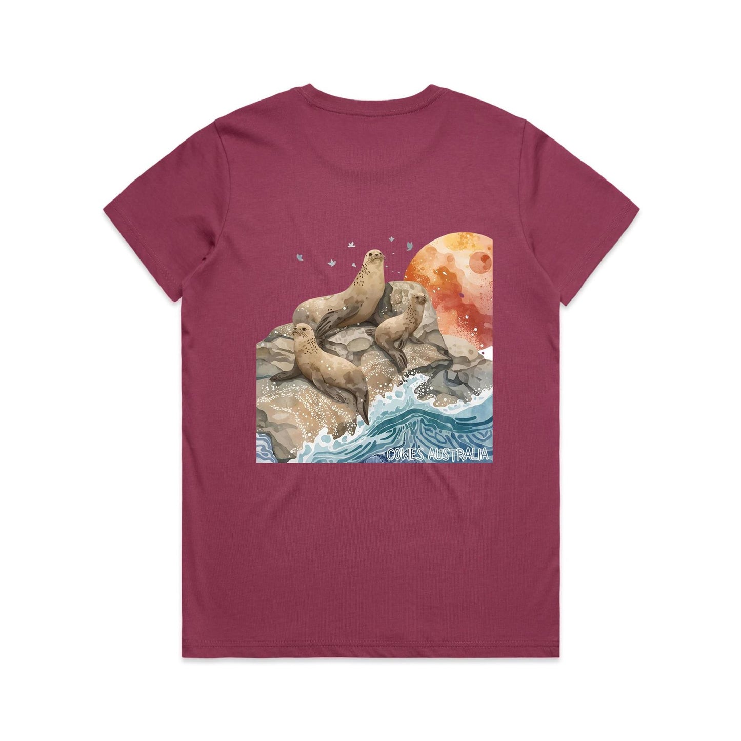 Women's Classic Tee - Cowes Seal Rock