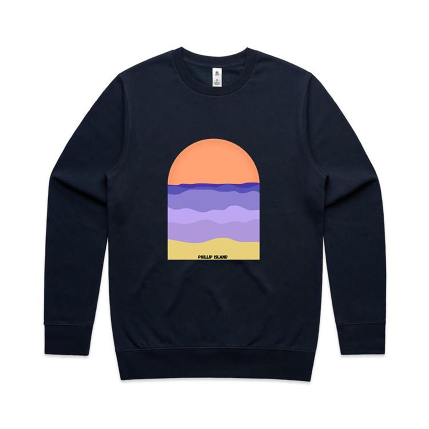 Crew Sweatshirt - Phillip Island Sunset
