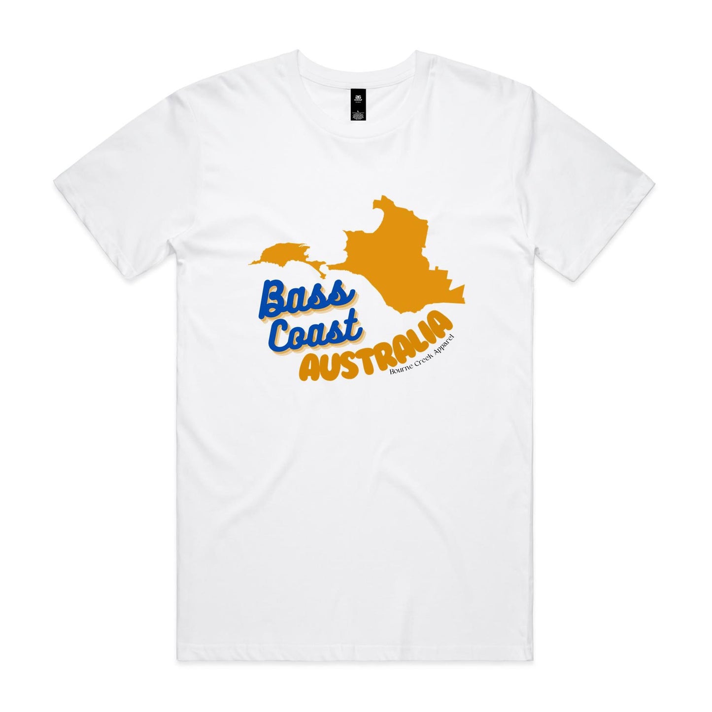 Men's Classic Tee - Bass Coast Map