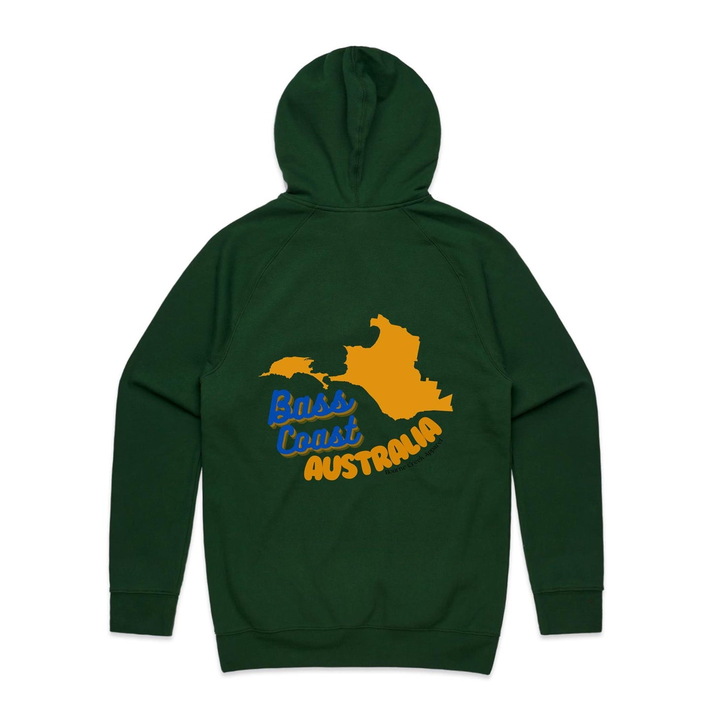 Mid Weight Hoodie - Bass Coast Map