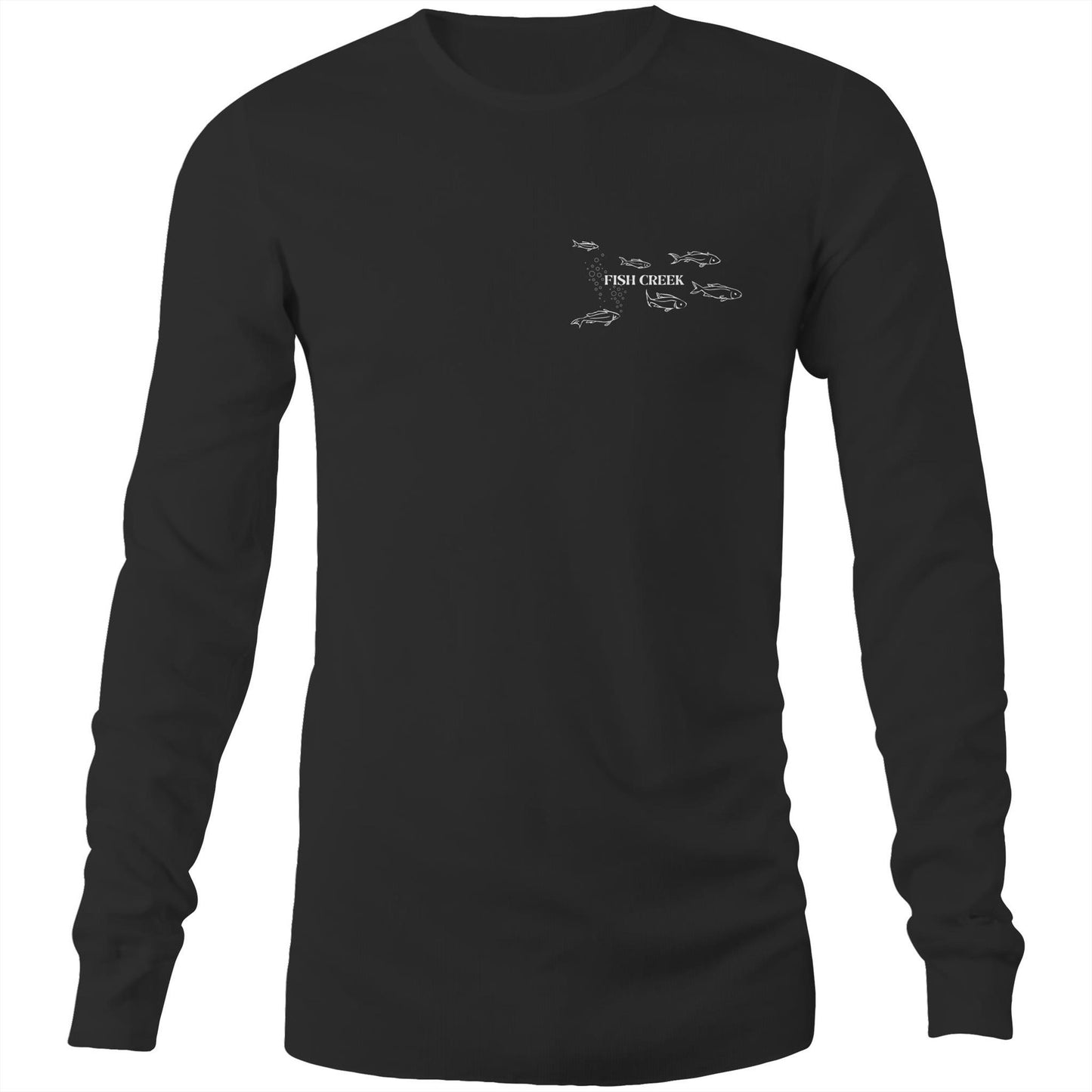 Men's Long Sleeve Tee - Fish Creek