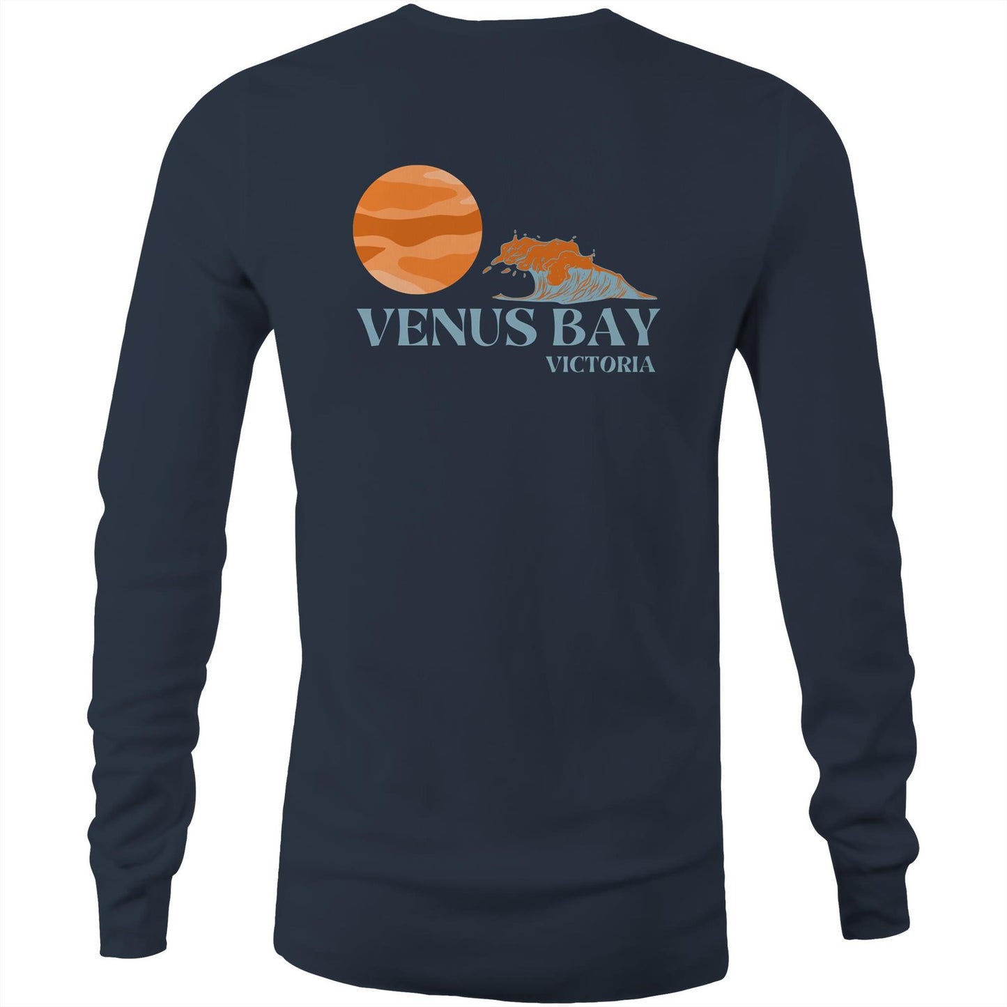 Men's Long Sleeve Tee - Venus Bay