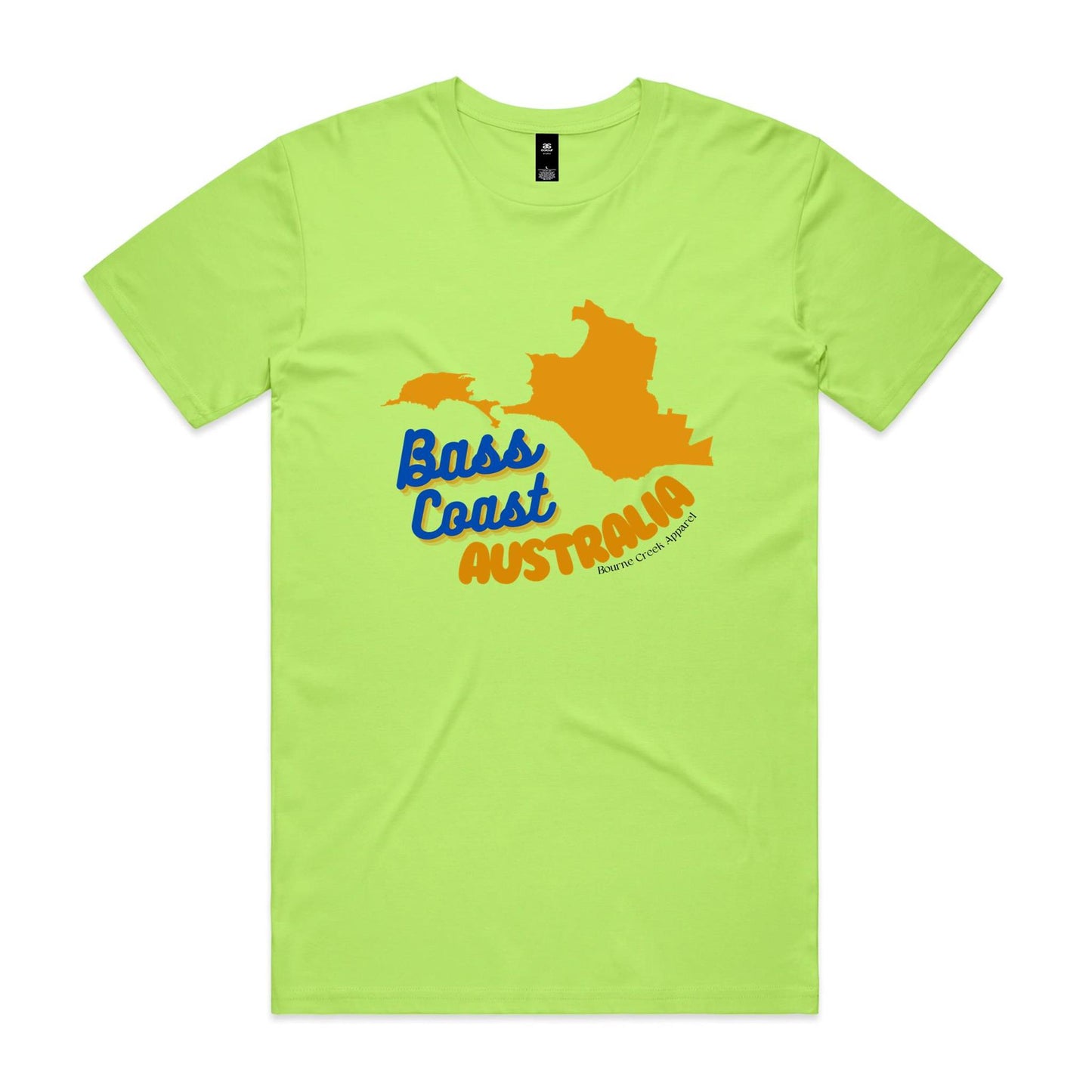 Men's Classic Tee - Bass Coast Map