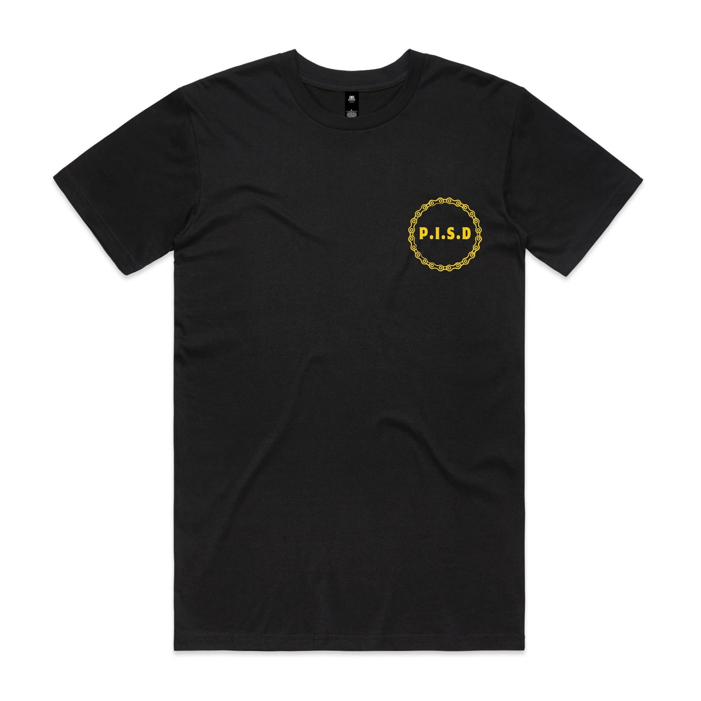 Men's Classic Tee - P.I.S.D (Full Yellow)