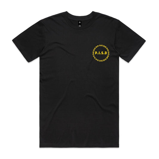 Men's Classic Tee - P.I.S.D (Full Yellow)