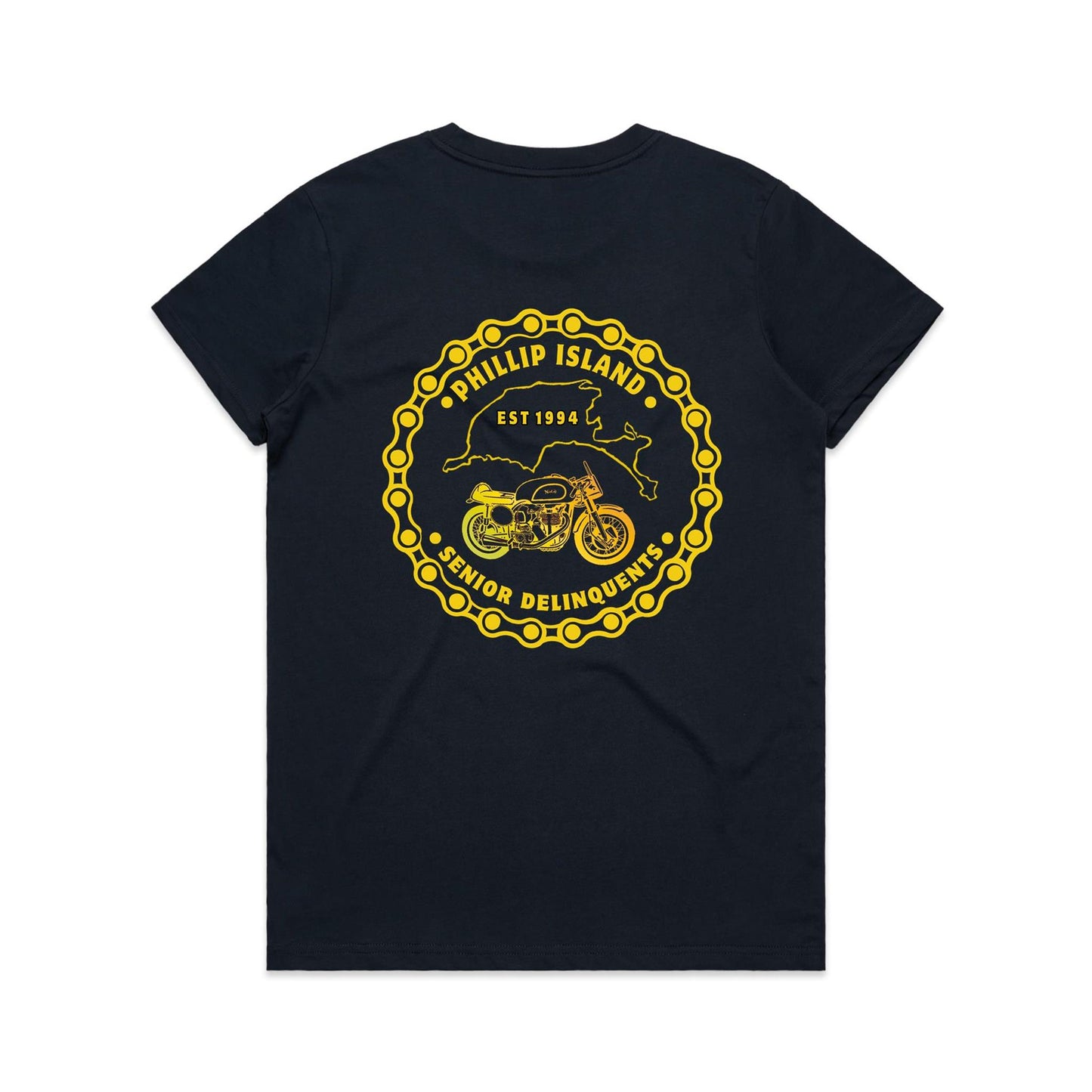 Woman's Classic Tee - P.I.S.D (ALL YELLOW)