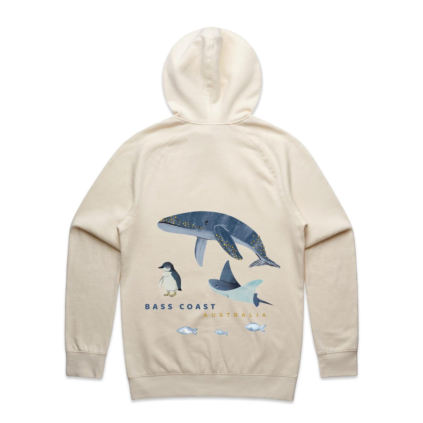 Mid Weight Hoodie - Bass Coast Sealife