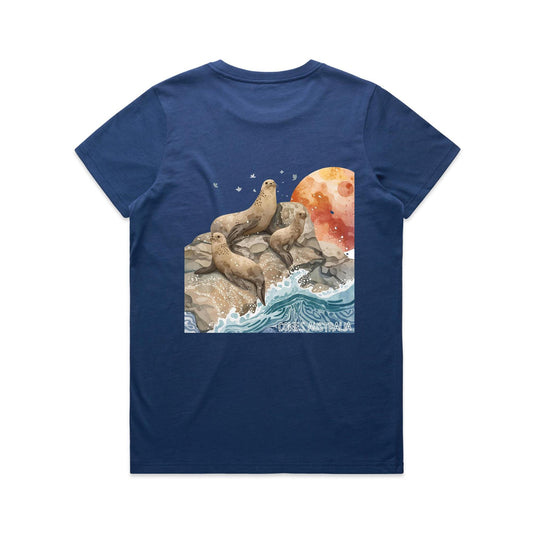 Women's Classic Tee - Cowes Seal Rock
