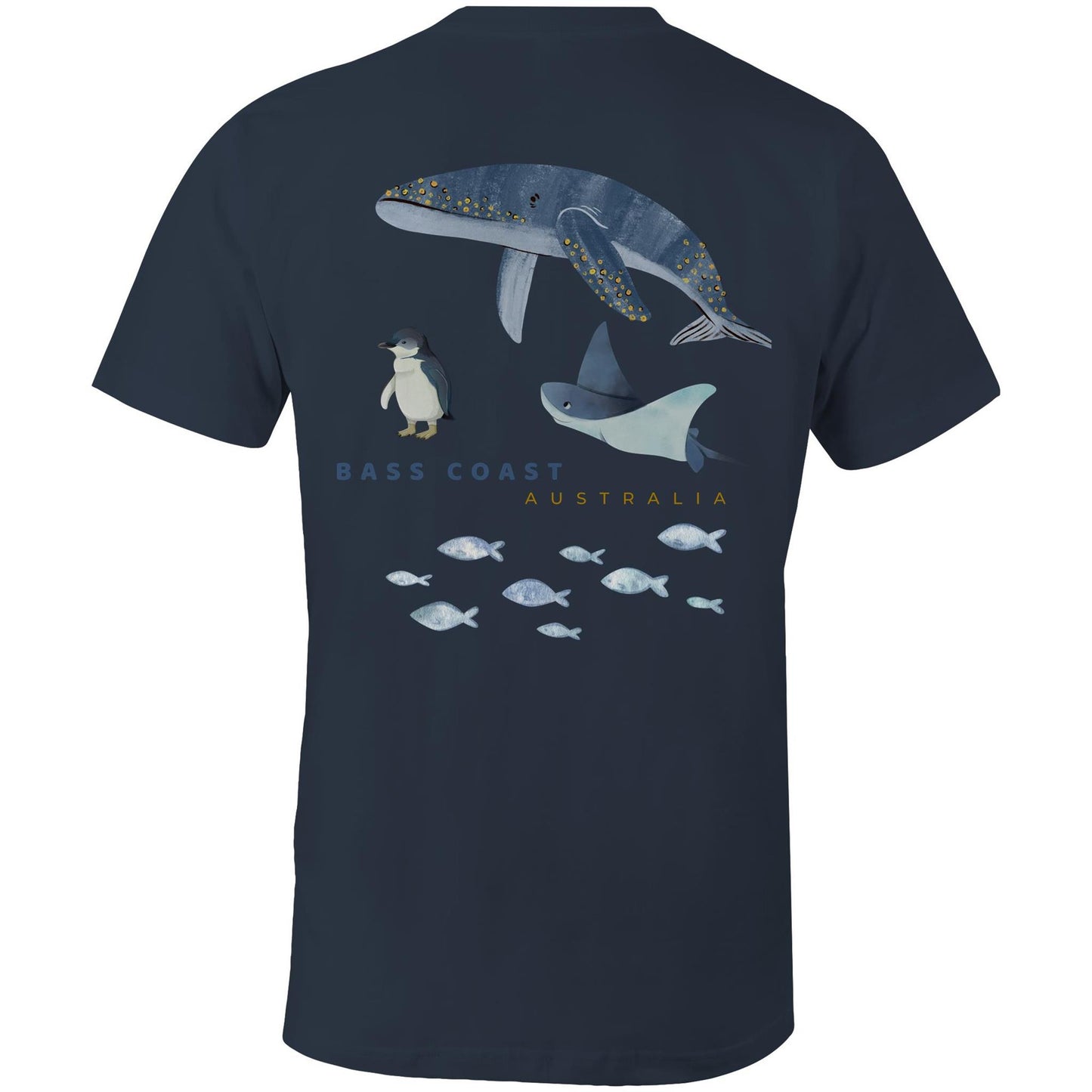 Men's Classic Tee - Bass Coast Sealife