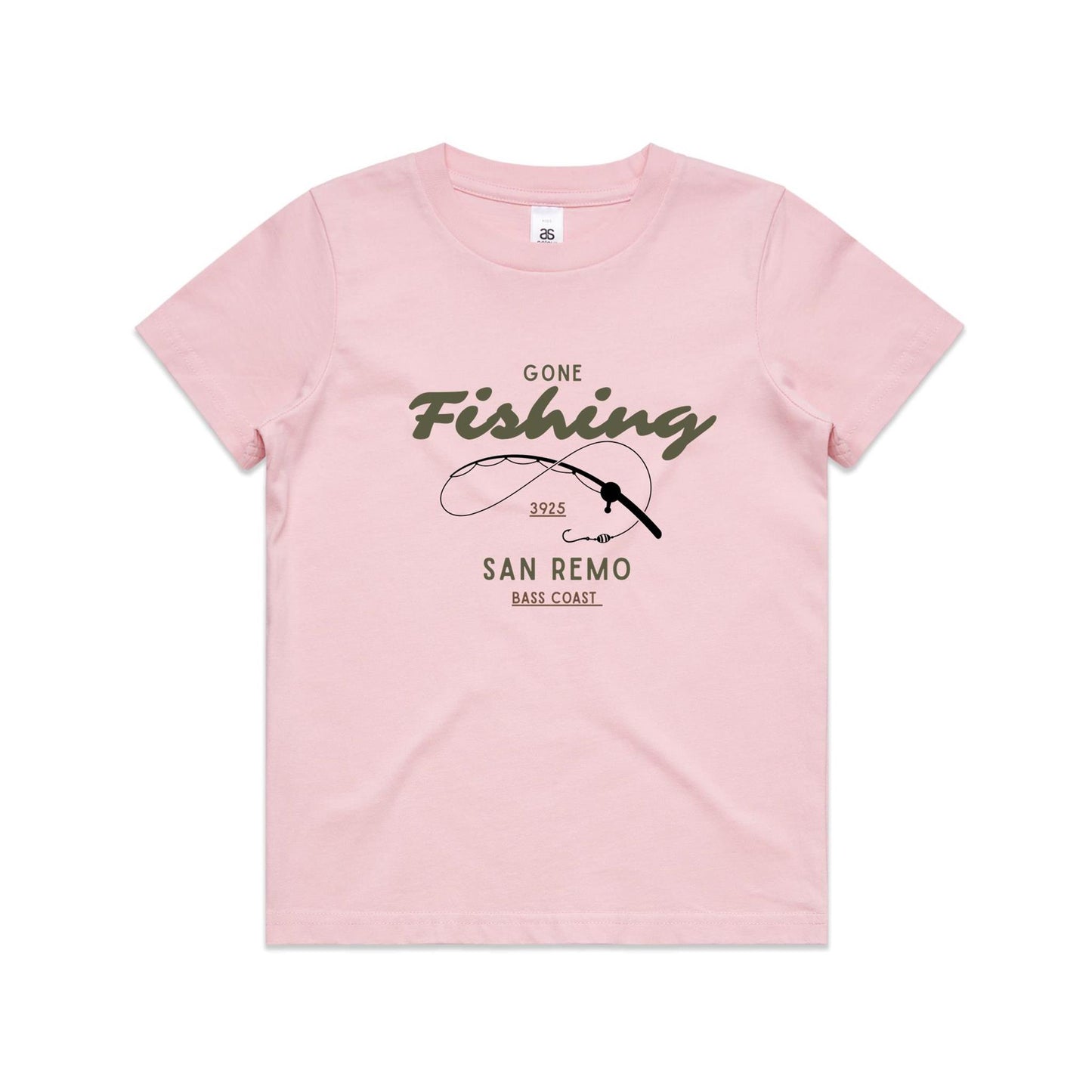Kids Tee - Gone Fishing San Remo