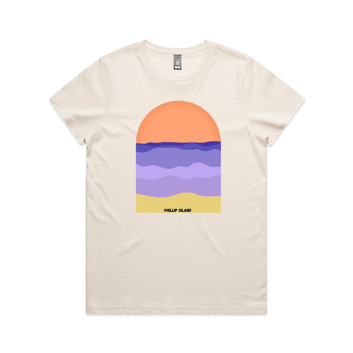 Women's Classic Tee - Phillip Island Sunset