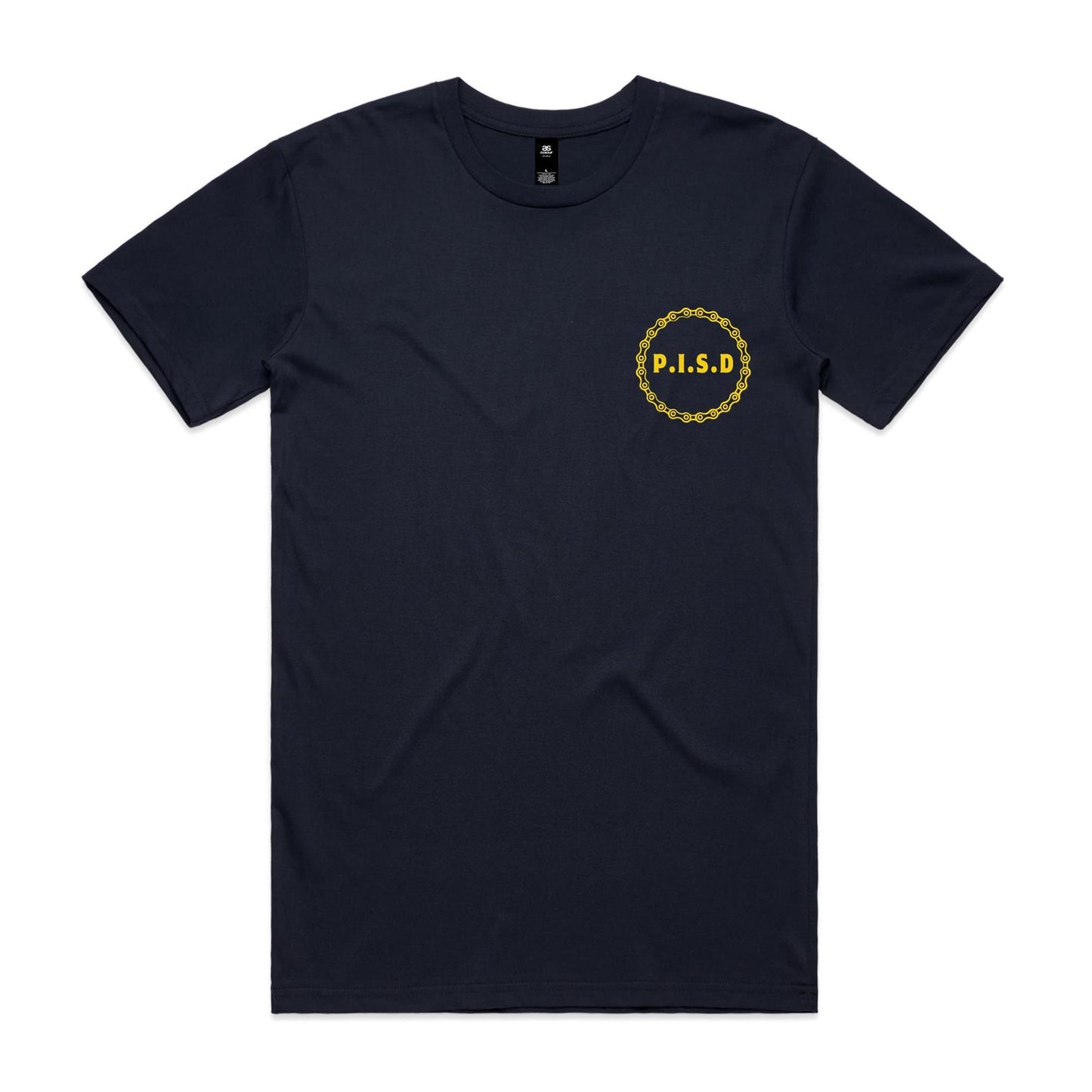 Men's Classic Tee - P.I.S.D (Full Yellow)