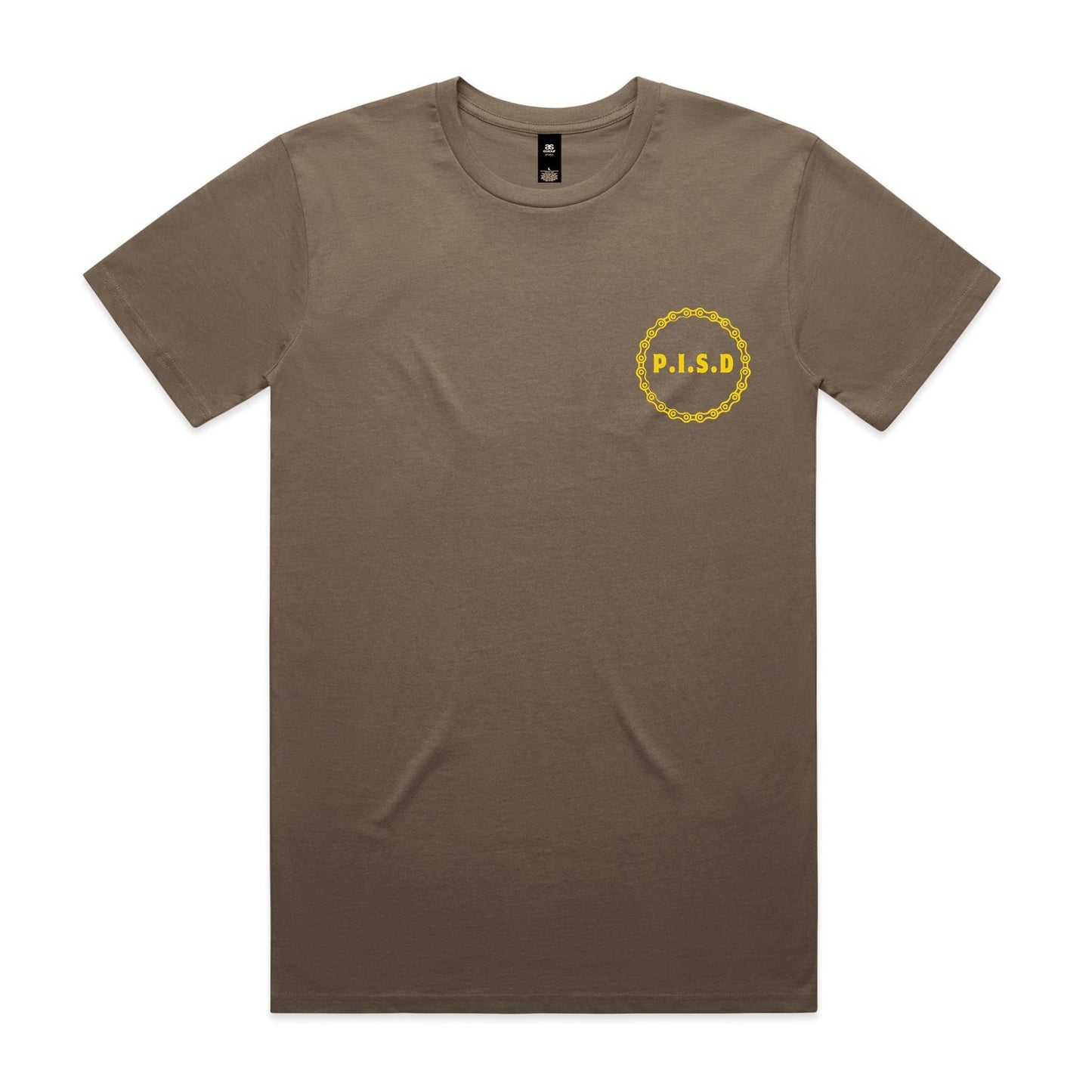 Men's Classic Tee - P.I.S.D (Full Yellow)