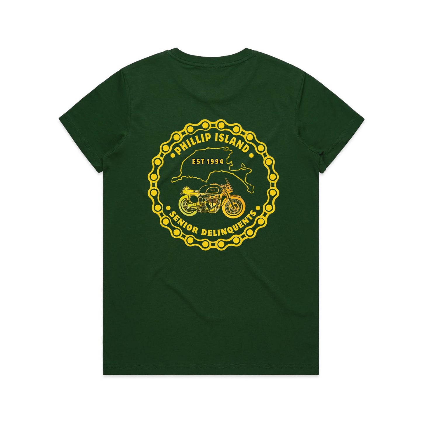 Woman's Classic Tee - P.I.S.D (ALL YELLOW)