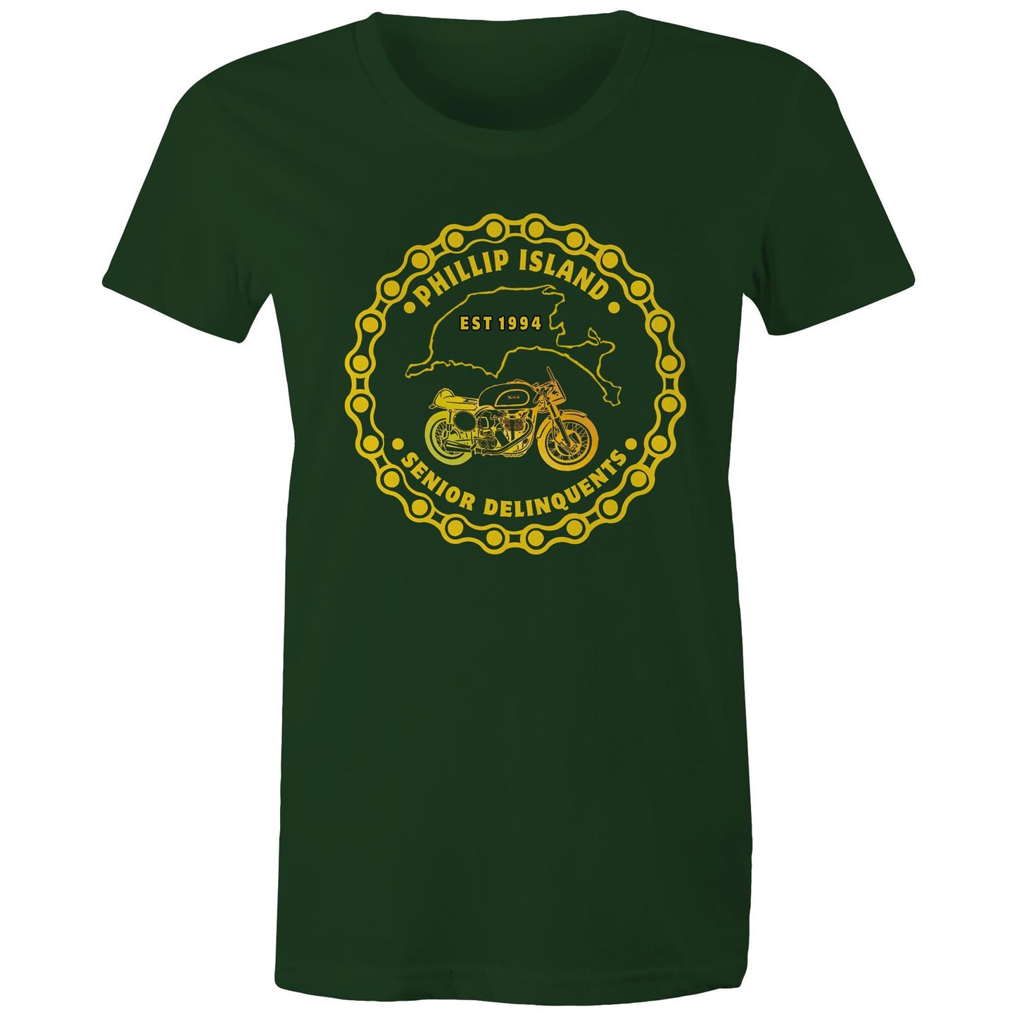Woman's Class Tee - PISD All Versions (Front)