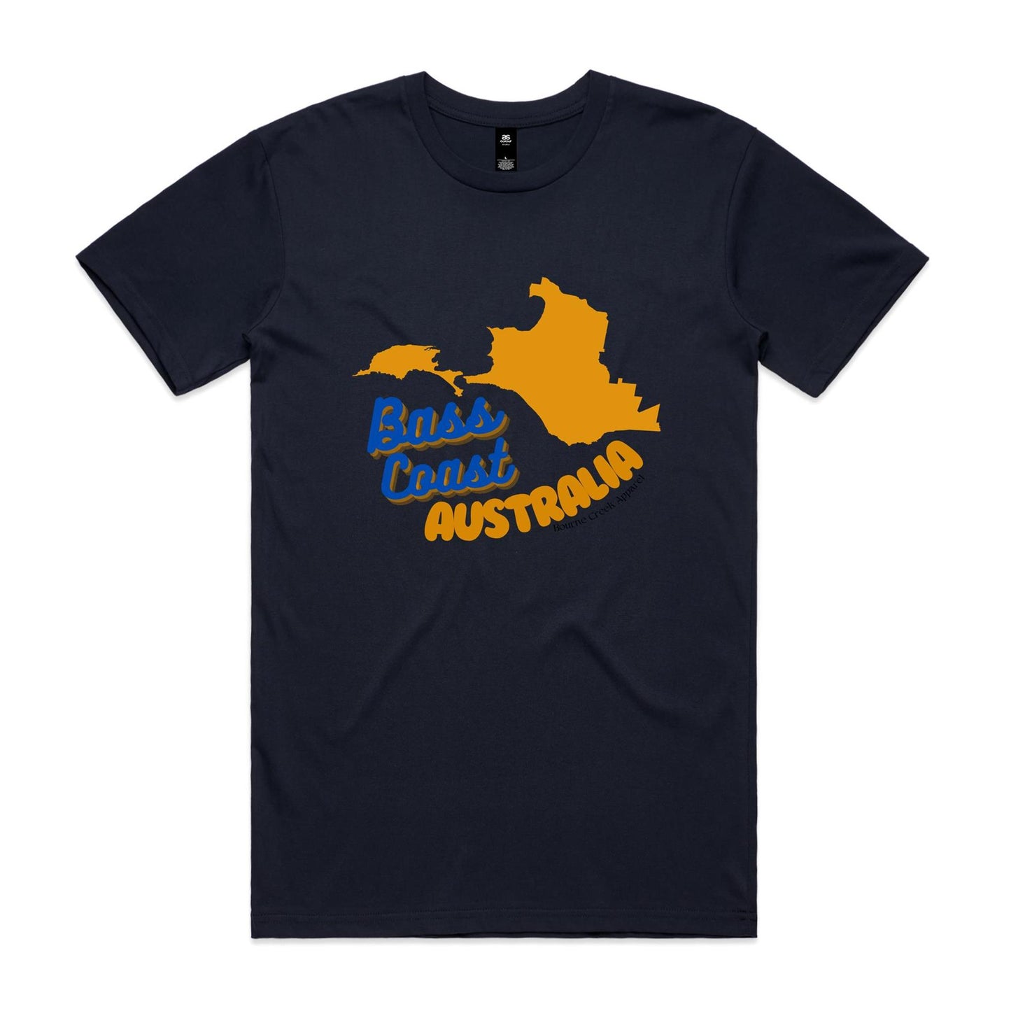 Men's Classic Tee - Bass Coast Map