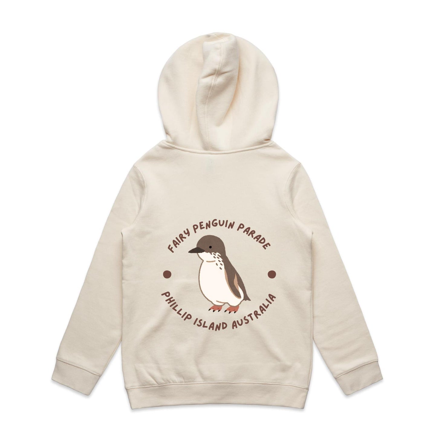 Kids Mid Weight Hoodie - Fairy Penguin Parade
