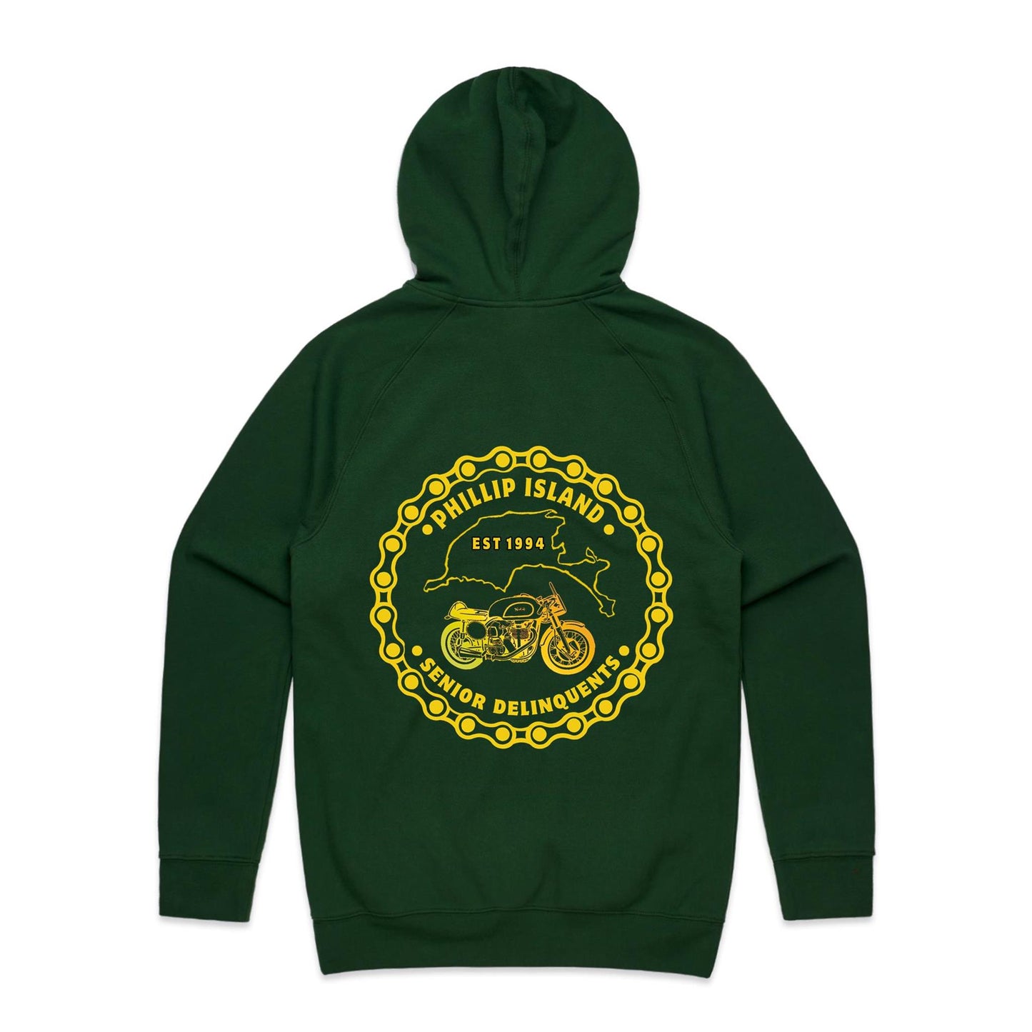 Mid Weight Hoodie - PISD (ALL YELLOW)