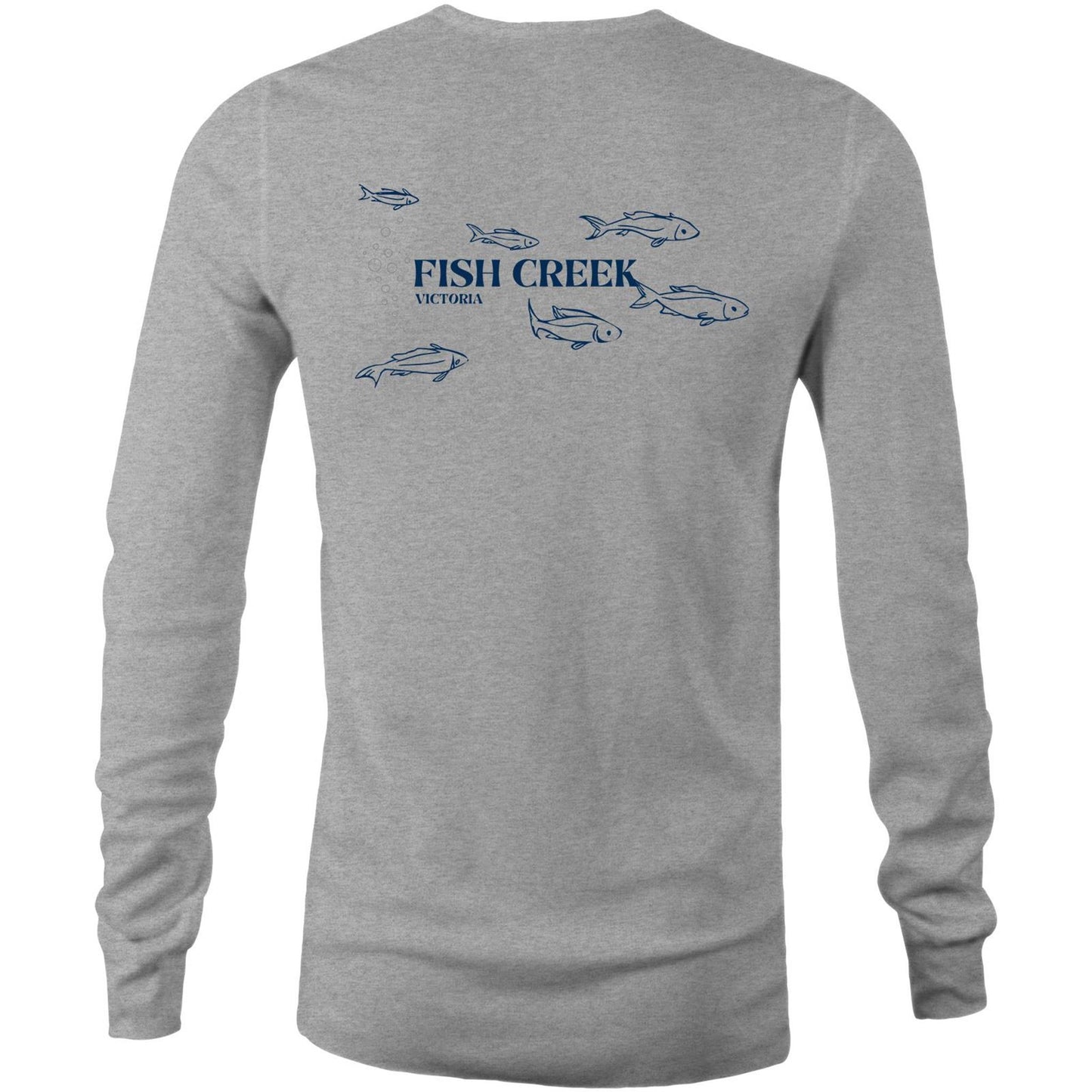 Men's Long Sleeve Tee - Fish Creek