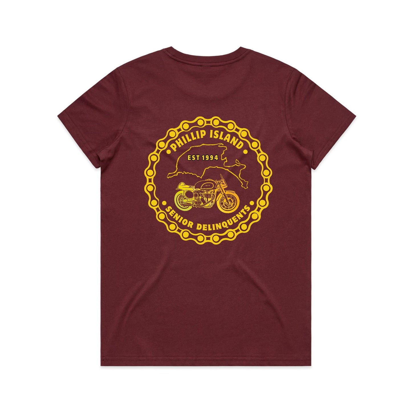 Woman's Classic Tee - P.I.S.D (ALL YELLOW)