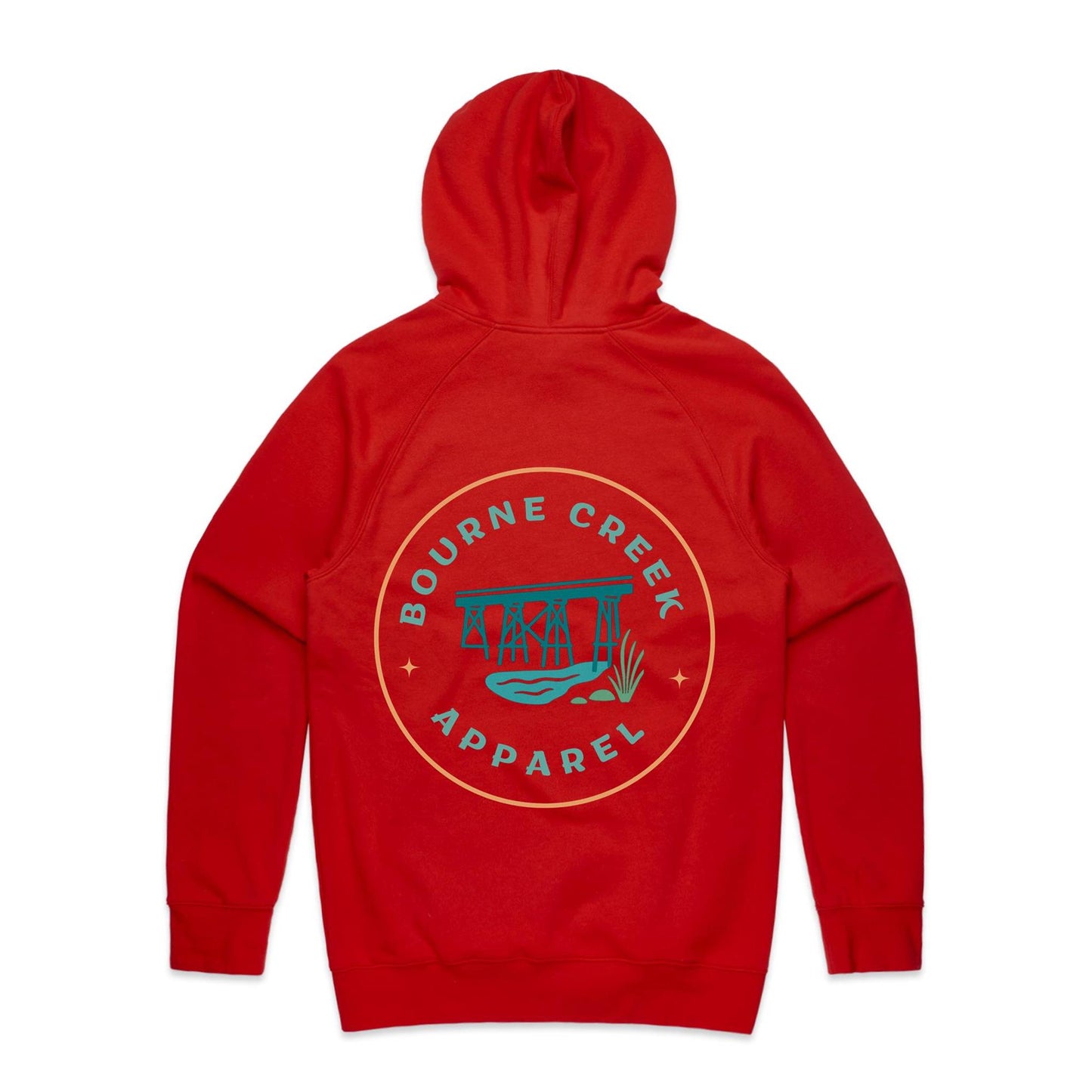 Mid Weight Hoodie - Bourne Creek Logo