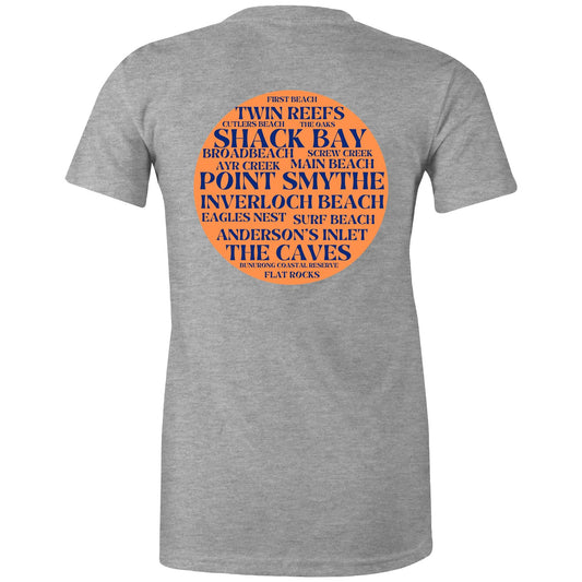 Woman's Classic Tee - Beaches