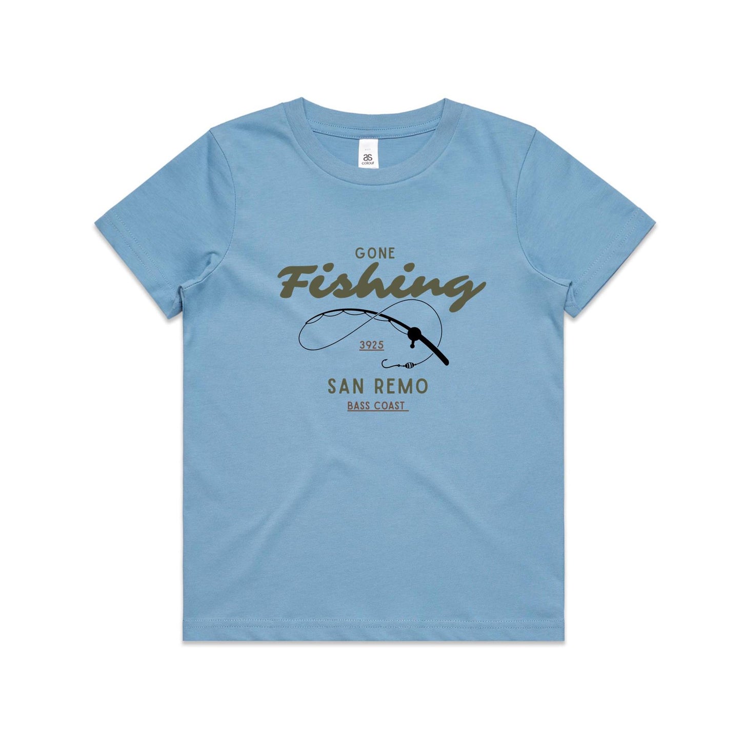 Kids Tee - Gone Fishing San Remo