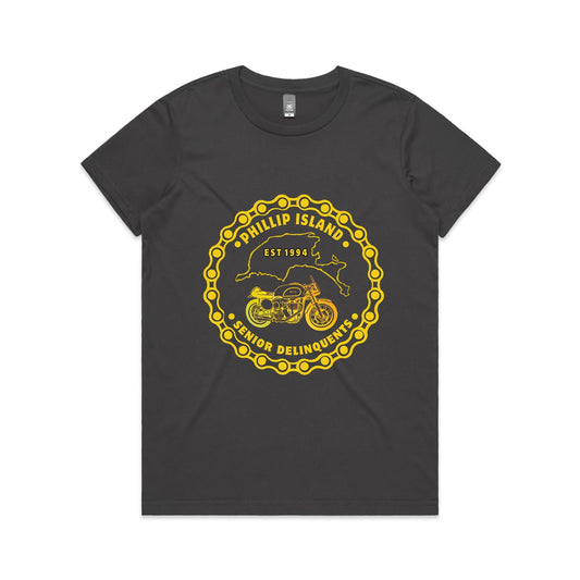 Woman's Class Tee - P.I.S.D All Versions (Front)