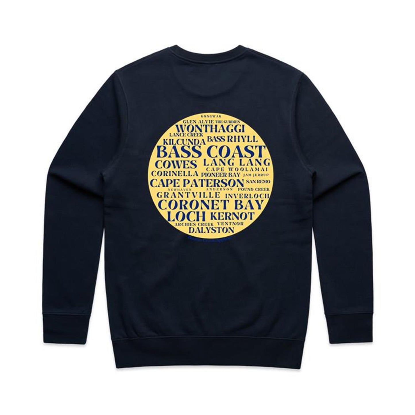 Crew Sweatshirt - Circle Of Towns