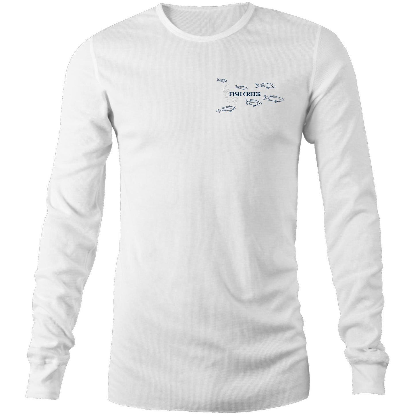 Men's Long Sleeve Tee - Fish Creek