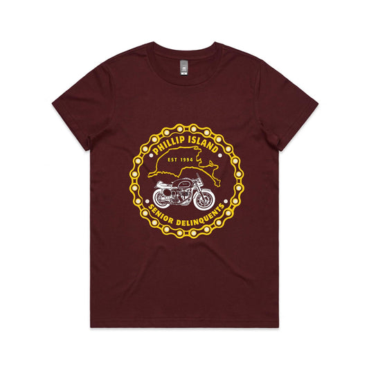 Woman's Class Tee - P.I.S.D All Versions (Front)