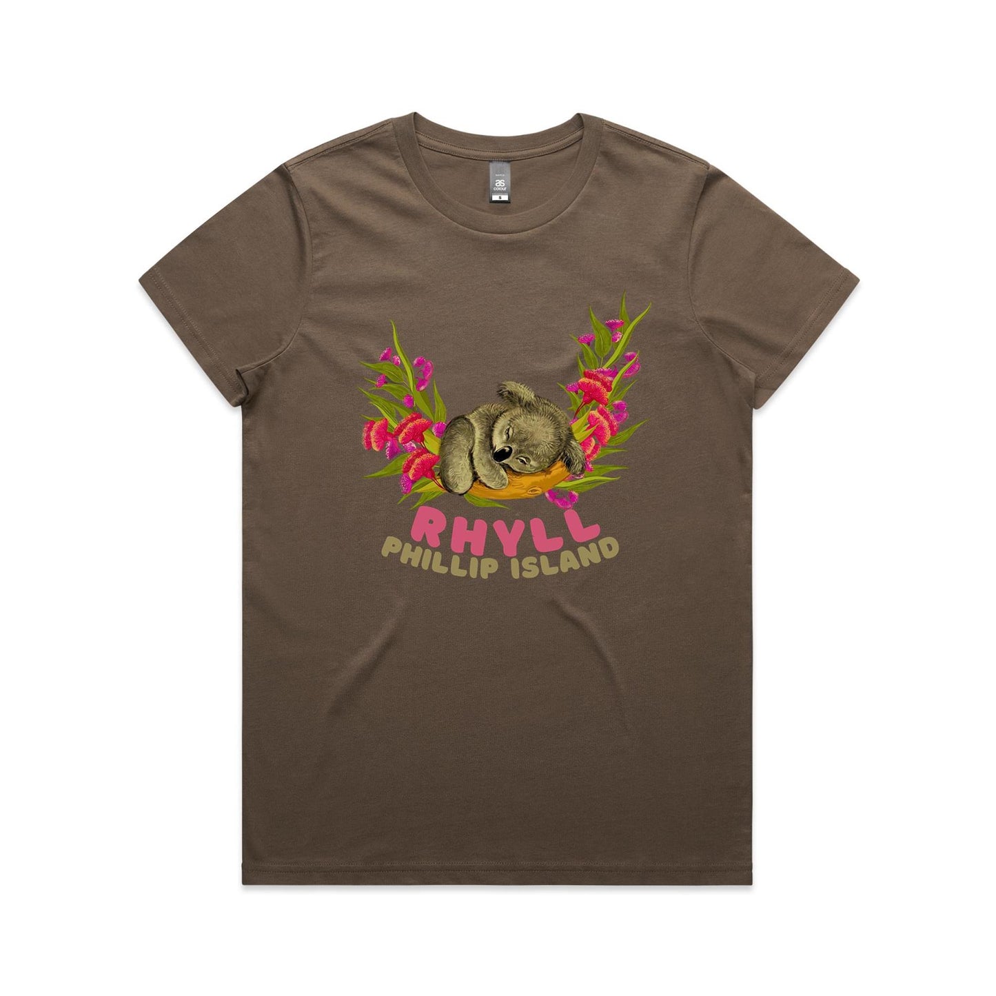 Woman's Classic Tee - Rhyll Koala