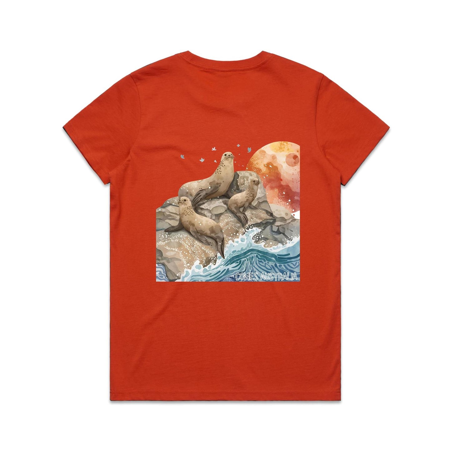 Women's Classic Tee - Cowes Seal Rock