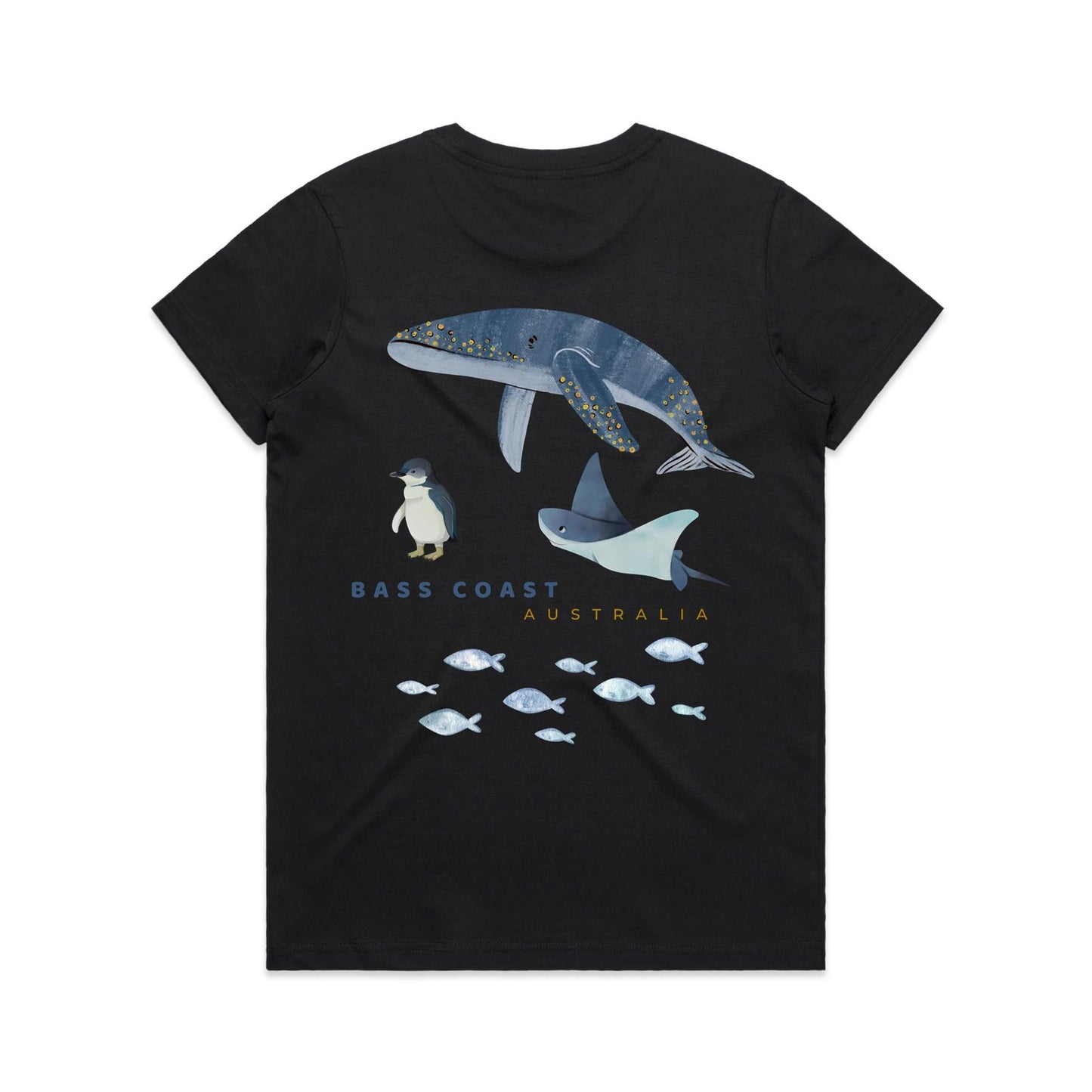 Women's Classic Tee - Bass Coast Sealife