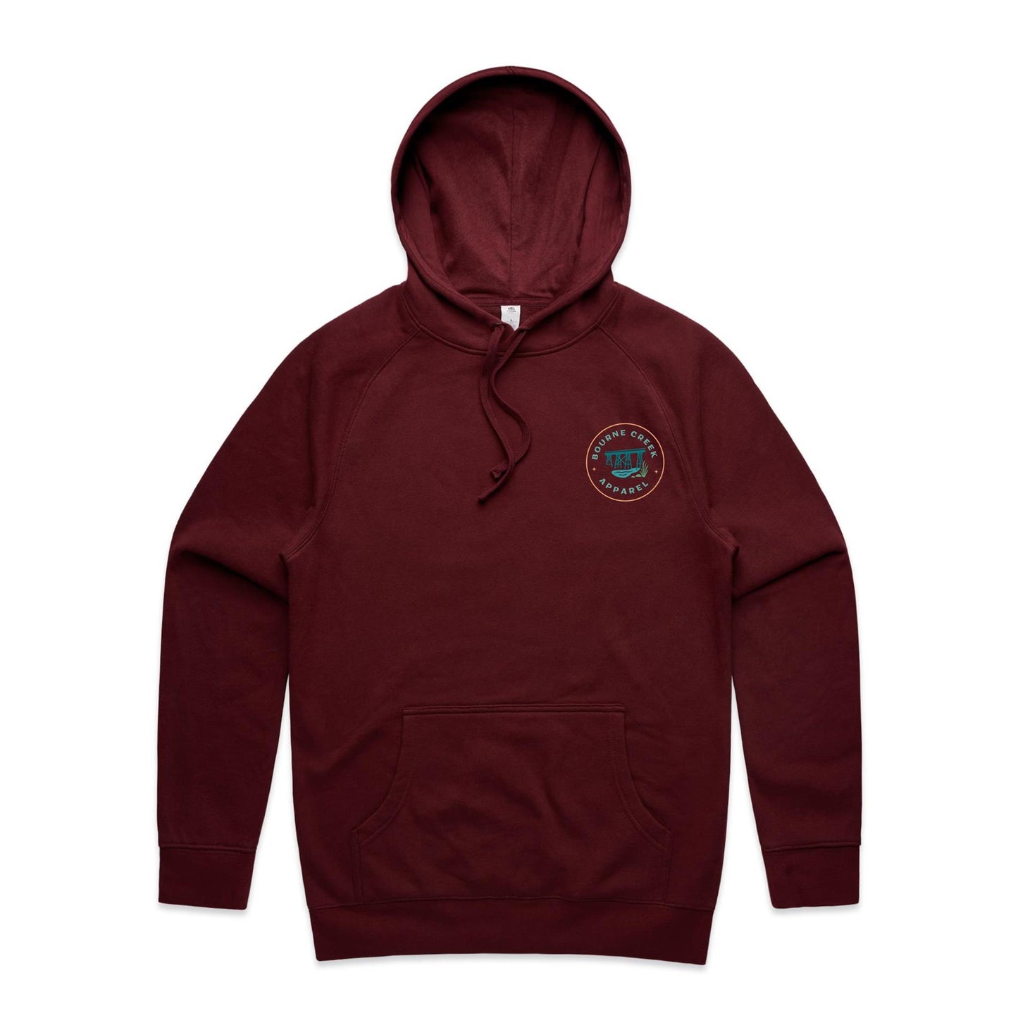 Mid Weight Hoodie - Bourne Creek Logo