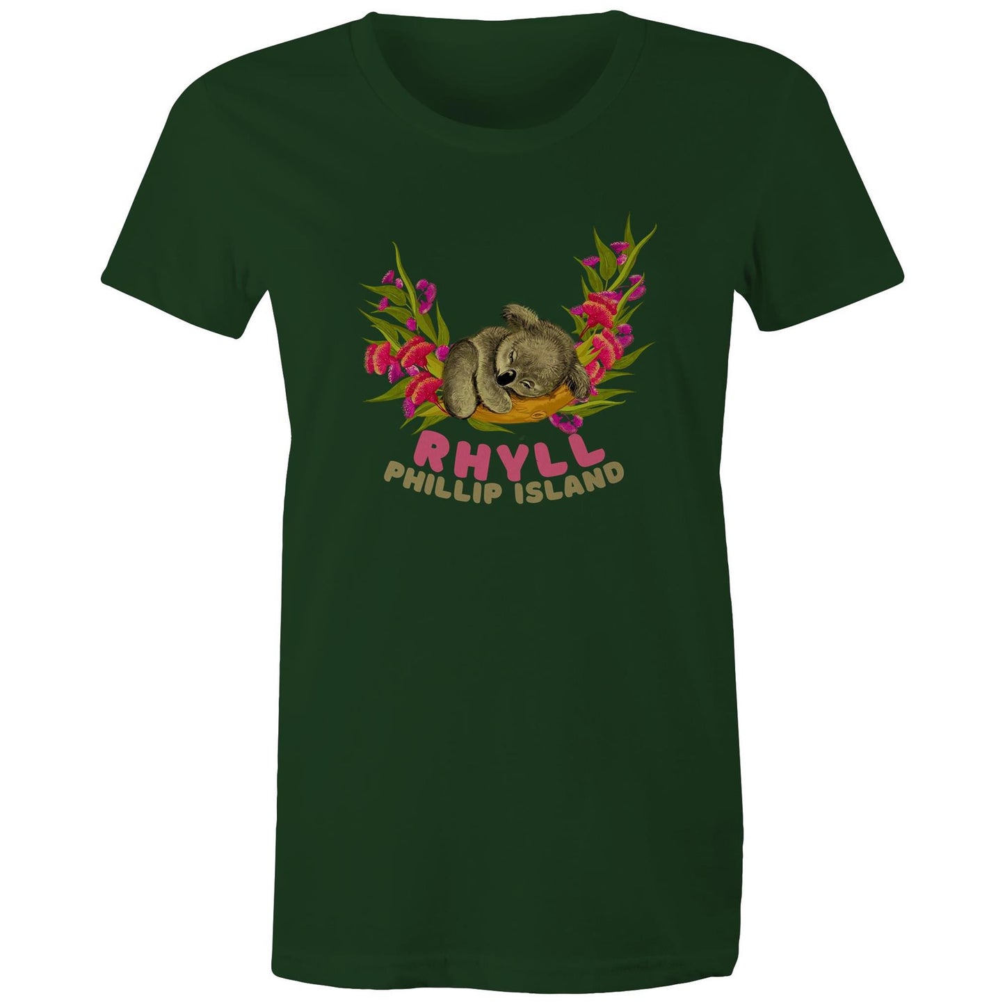 Woman's Classic Tee - Rhyll Koala