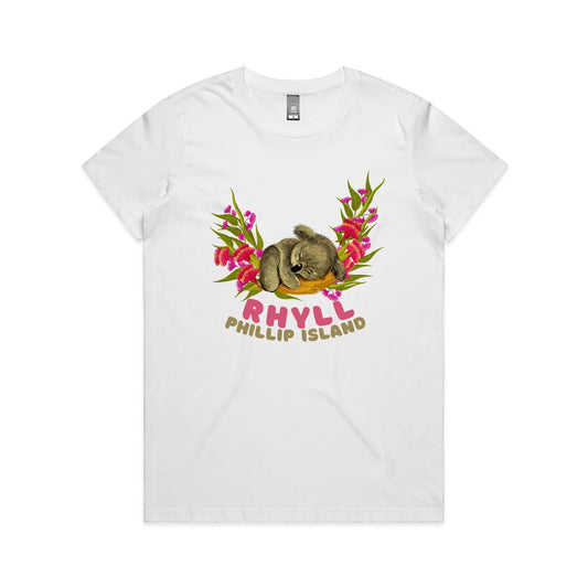 Woman's Classic Tee - Rhyll Koala