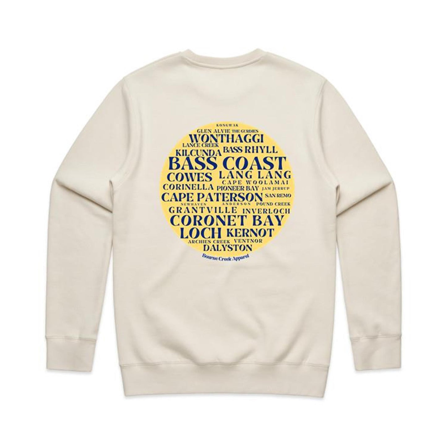 Crew Sweatshirt - Circle Of Towns