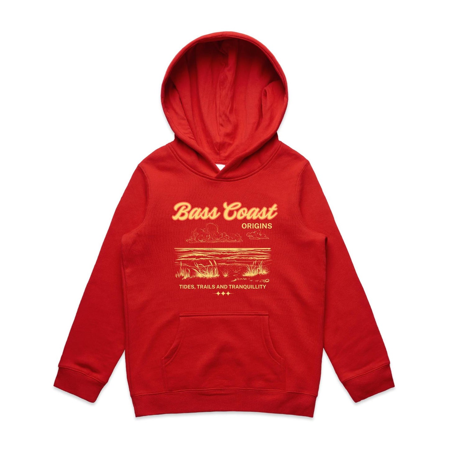 Kids Mid Weight Hoodie - Bass Coast Origins