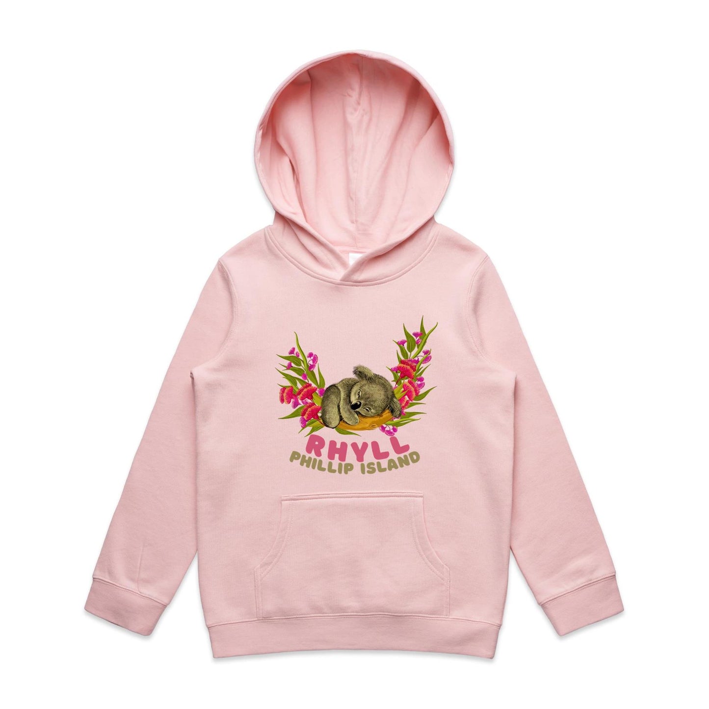 Kids Mid Weight Hoodie - Rhyll Koala