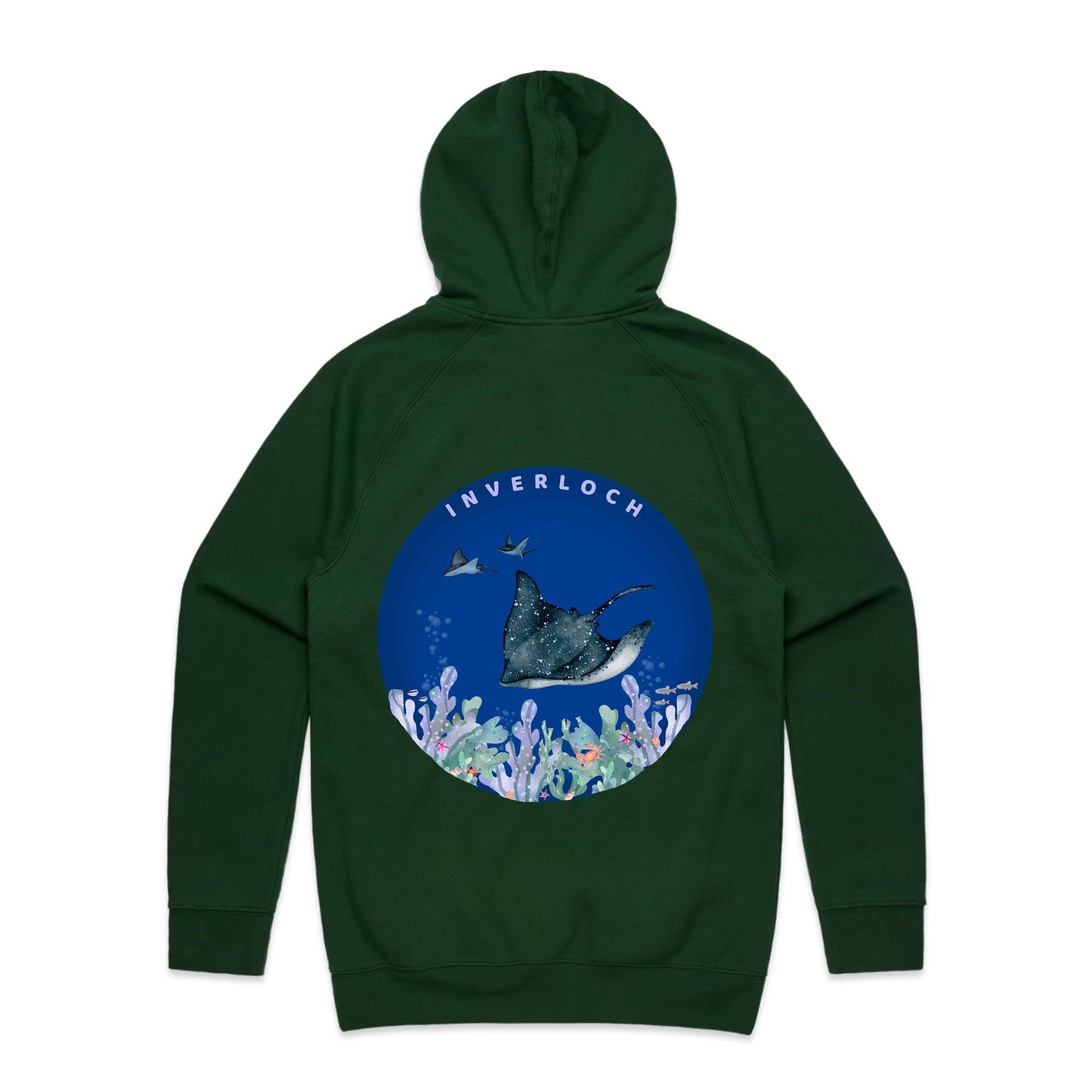Mid Weight Hoodie - Inverloch Ocean