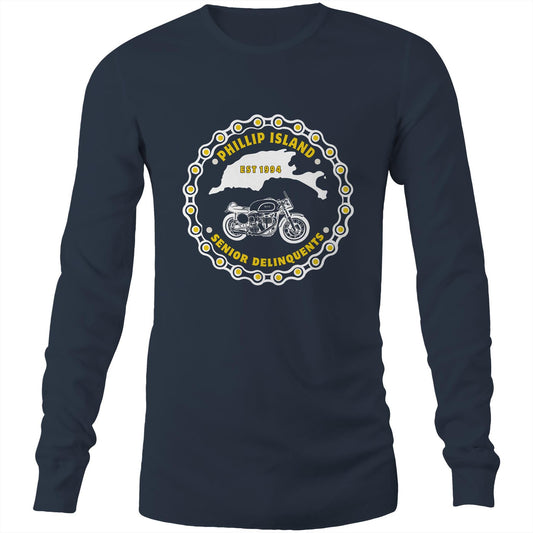 Men's Long Sleeve Tee - PISD Version 1 (Front)