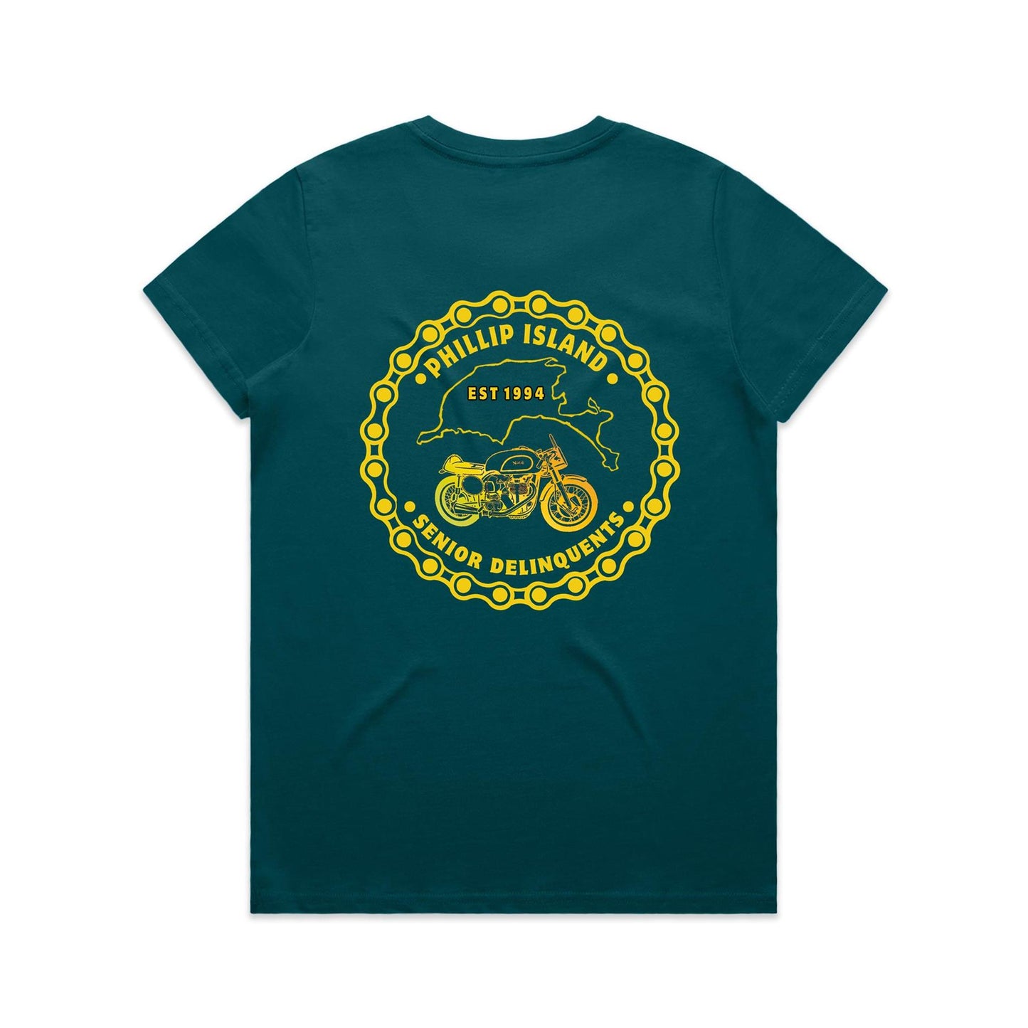Woman's Classic Tee - P.I.S.D (ALL YELLOW)