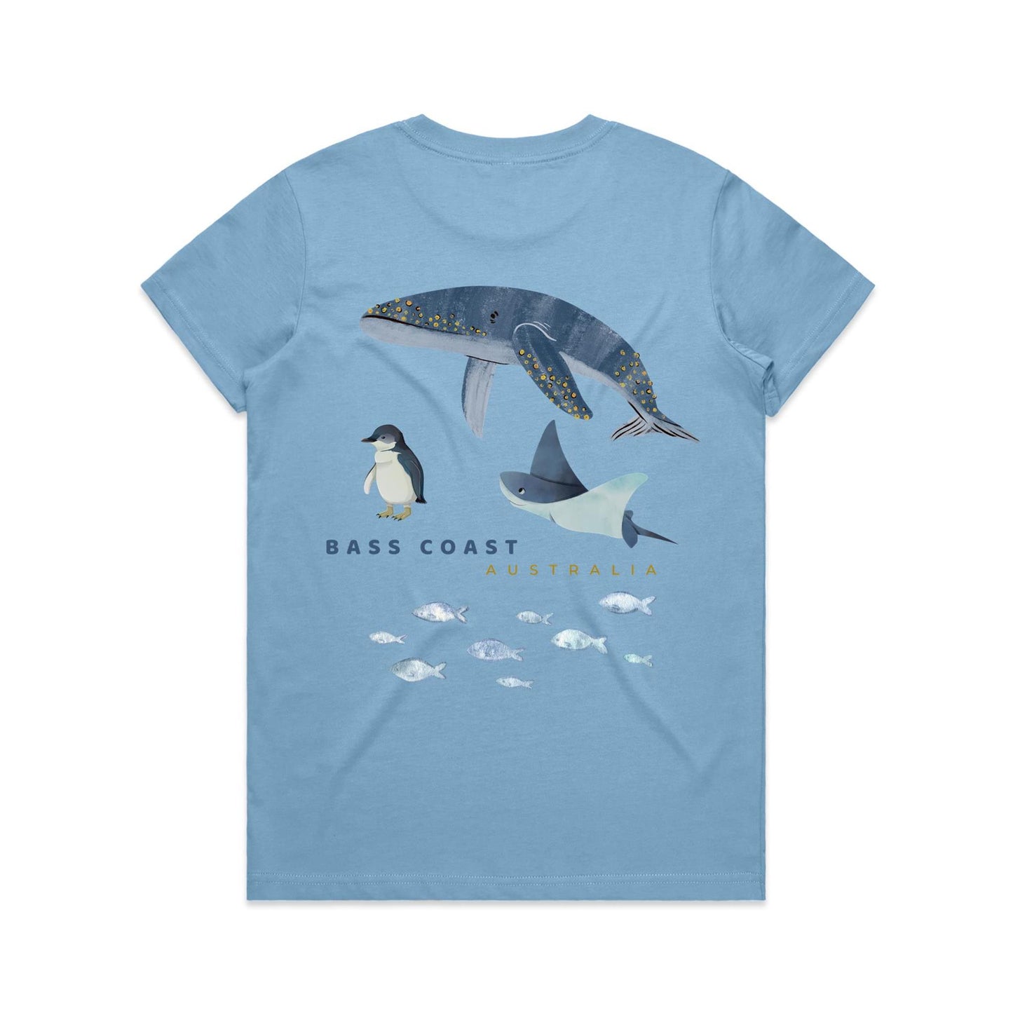 Women's Classic Tee - Bass Coast Sealife