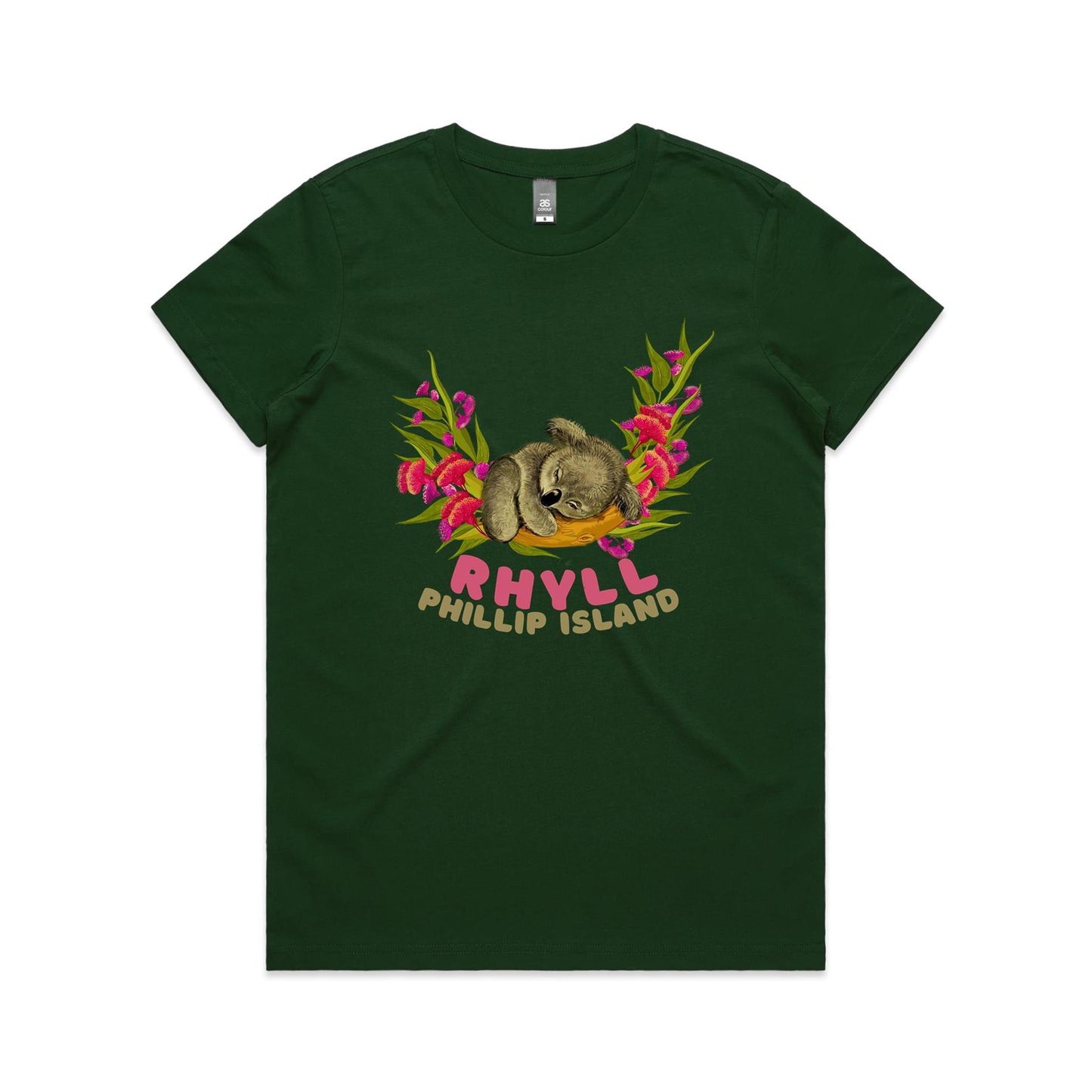 Woman's Classic Tee - Rhyll Koala