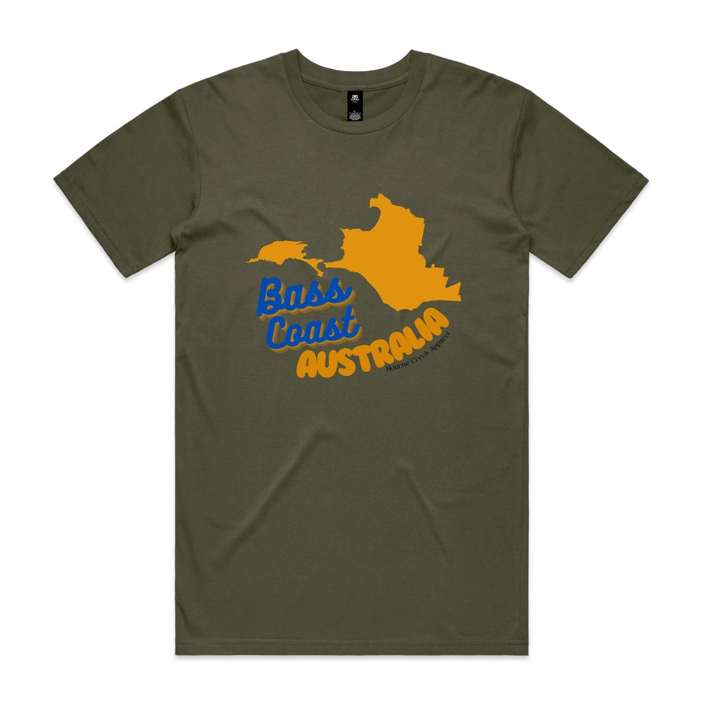 Men's Classic Tee - Bass Coast Map