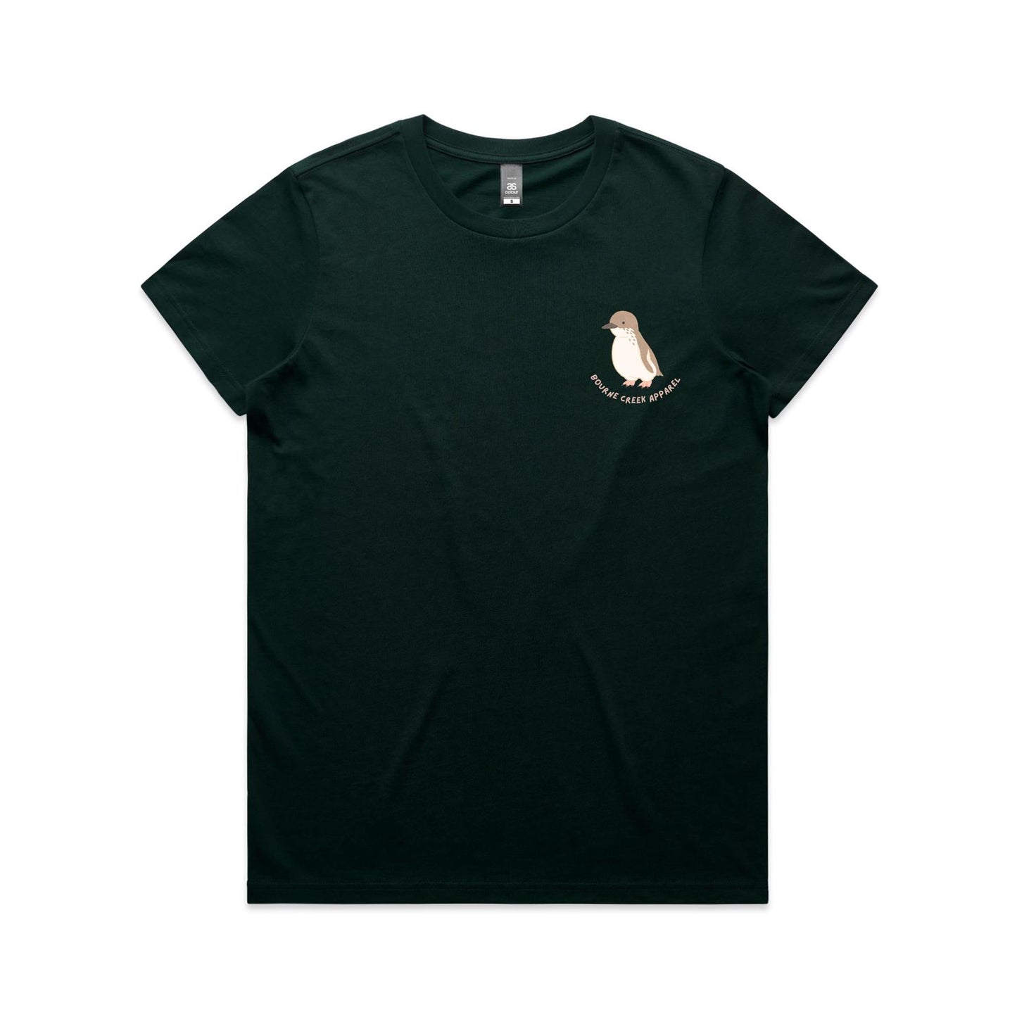 Woman's Classic Tee - Penguin Parade (Double Sided)